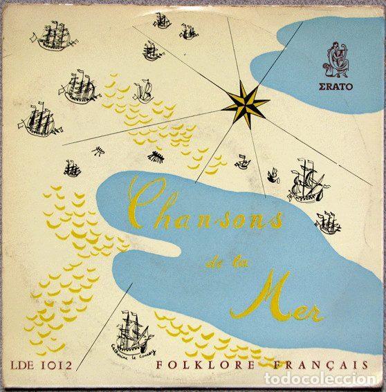 Disques de vinyle: Ensemble Vocal Philippe Caillard &ndash; Chansons De La Mer (Vinyl, Erato LDE 1012)