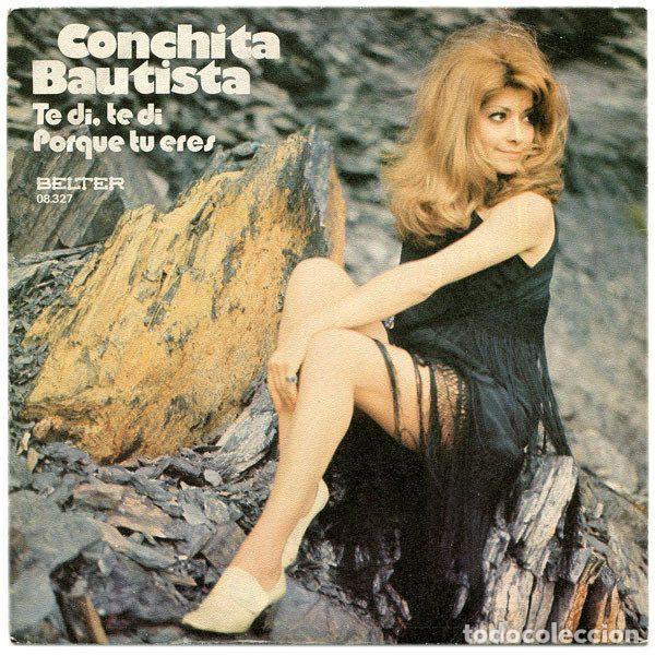 Vinyl records: Conchita Bautista &ndash; Te Di, Te Di / Porque Tu Eres (Vinyl, Belter 08-327)