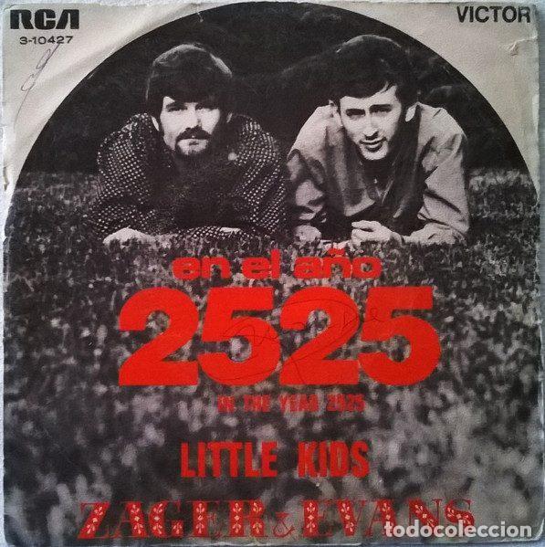 Vinyl records: Zager & Evans &ndash; En El A&ntilde;o 2525 = In The Year 2525 (Vinyl, RCA Victor 3-10427)