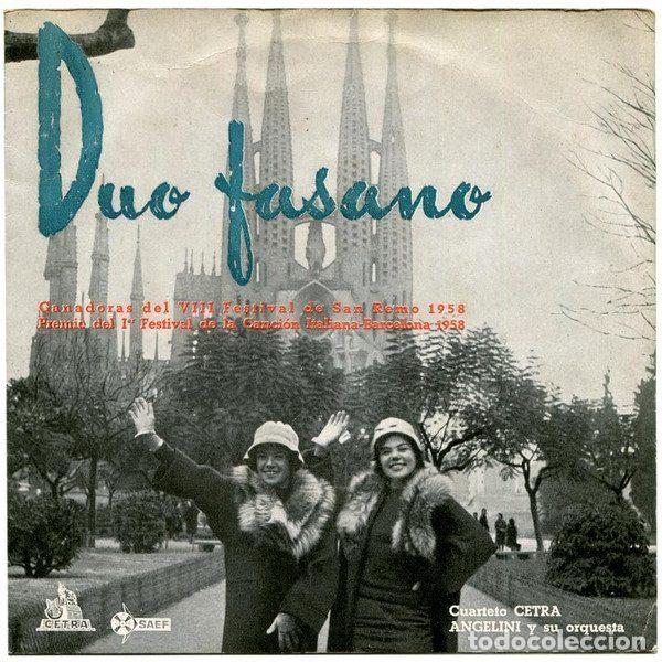 Disques de vinyle: Duo Fasano, Conjunto Cetra, Angelini Y Su Orquesta &ndash; Minnamoro Al Chiar Di Luna (Vinyl, Cetra...