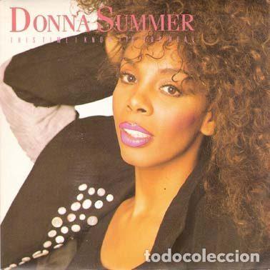 Discos de vinil: Donna Summer &ndash; This Time I Know It's For Real (Vinyl, Warner Bros. Records 257780-7)