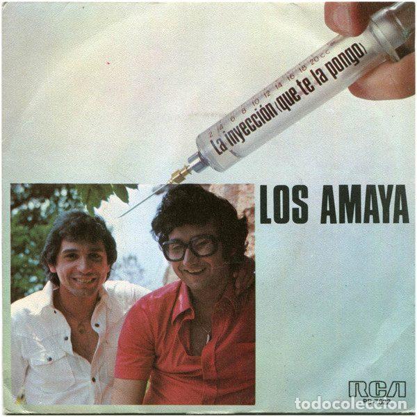 Discos de vinil: Los Amaya &ndash; La Inyecci&oacute;n (Que Te La Pongo) (Vinyl, RCA Victor PB-7622)