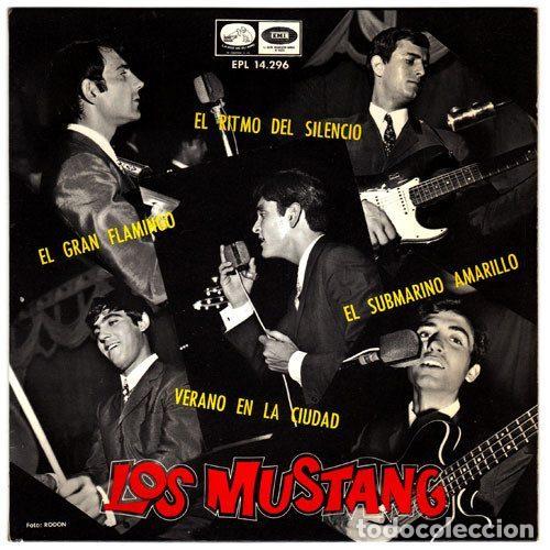 Vinyl records: Los Mustang &ndash; Submarino Amarillo (Vinyl, La Voz De Su Amo EPL 14.296)