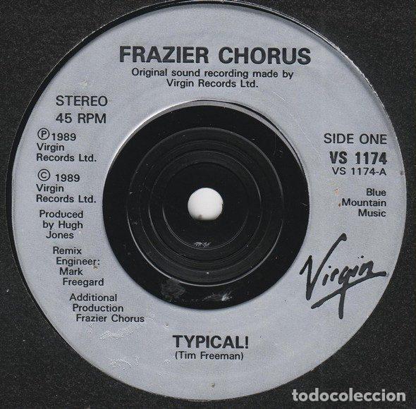 Discos de vinilo: Frazier Chorus &ndash; Typical! (Vinyl, Virgin VS 1174) - Foto 3
