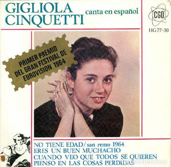 Discos de vinil: Gigliola Cinquetti &ndash; Canta En Espa&ntilde;ol (Vinyl, Hispavox HG 77-30)