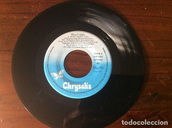 Discos de vinilo: Billy Idol &ndash; Mony Mony (Vinyl, Chrysalis CHS3161) - Foto 3