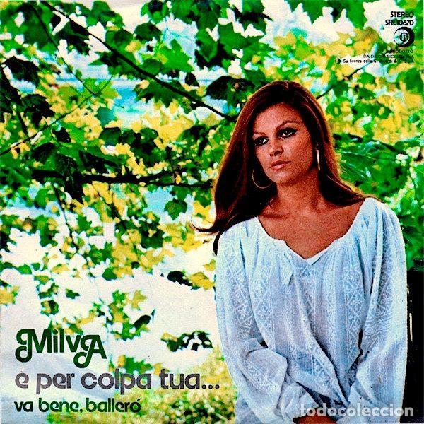 Vinyl records: Milva &ndash; &Egrave; Per Colpa Tua... (Vinyl, Ricordi SRL 10670)