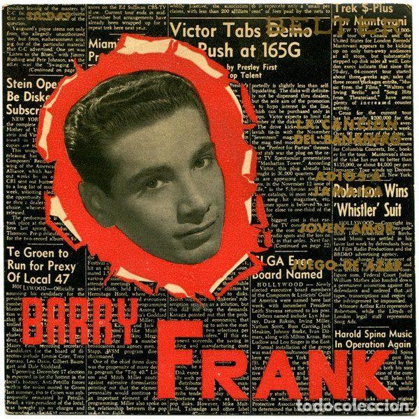 Discos de vinil: Barry Frank Acompa&ntilde;ado Por Jimmy Carroll Y Su Orquesta &ndash; La Canci&oacute;n Del Bananero (Vinyl, Belter...
