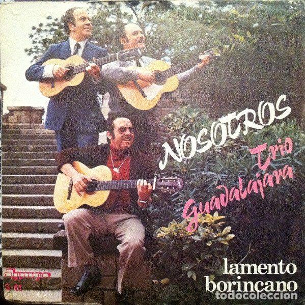 Discos de vinil: Trio Guadalajara &ndash; Nosotros / Lamento Borincano (Vinyl, Olympo S-61)