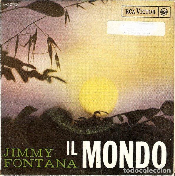 Discos de vinil: Jimmy Fontana &ndash; Il Mondo (Vinyl, RCA Victor 3-20918)