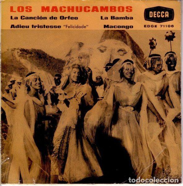 Discos de vinil: Los Machucambos &ndash; La Canci&oacute;n De Orfeo (Vinyl, Decca EDGE 71106)