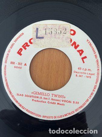 Discos de vinilo: Gemello Twins &ndash; Slag Solution (Vinyl, Zafiro OOX-252) - Foto 2