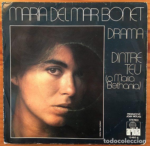 Vinyl-Schallplatten: Maria Del Mar Bonet &ndash; Drama / Dintre teu (Vinyl, Ariola 13460-A)
