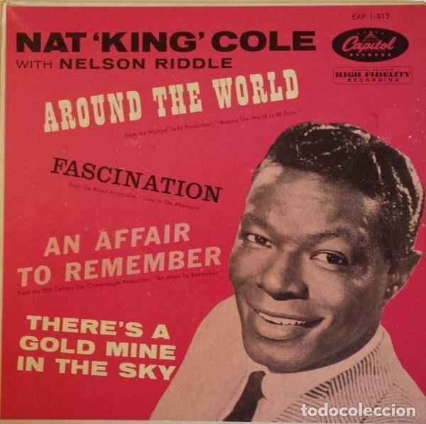 Vinyl-Schallplatten: Nat 'King' Cole With Nelson Riddle &ndash; Around The World (Vinyl, Capitol Records EAP 1-813)