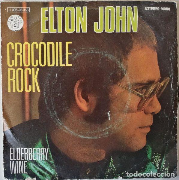 Dischi in vinile: Elton John &ndash; Crocodile Rock (Vinyl, DJM Records 1J 006-93.958)