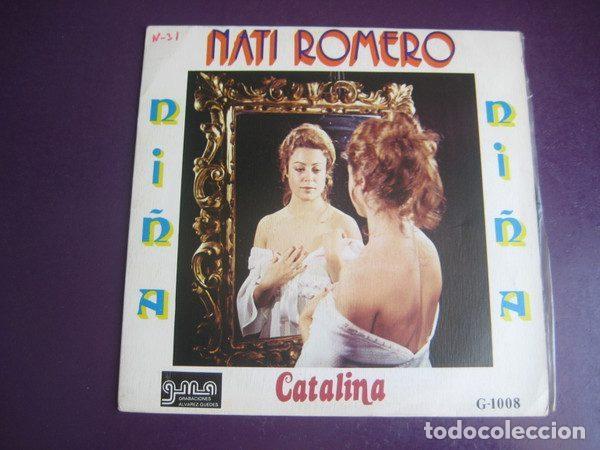 Vinyl records: Nati Romero &ndash; Ni&ntilde;a / Catalina (Vinyl, Gma G-1008)