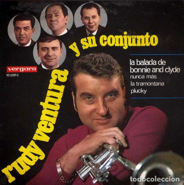Disques de vinyle: Rudy Ventura Y Su Conjunto &ndash; La Balada De Bonnie And Clyde (Vinyl, Vergara 10.039-C)