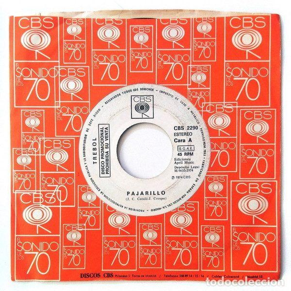 Vinyl records: Tr&eacute;bol &ndash; Pajarillo (Vinyl, CBS CBS 2290)