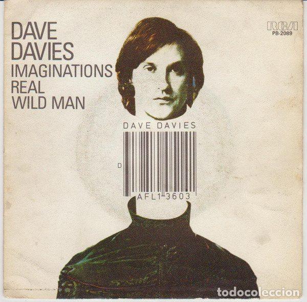 Discos de vinilo: Dave Davies &ndash; Imaginations Real / Wild Man (Vinyl, RCA Victor PB-2089)