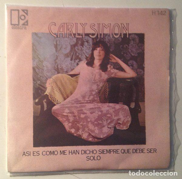 Vinyl records: Carly Simon &ndash; Asi Es Como Me Han Dicho Siempre Que Debe Ser (Vinyl, Hispavox H 742)