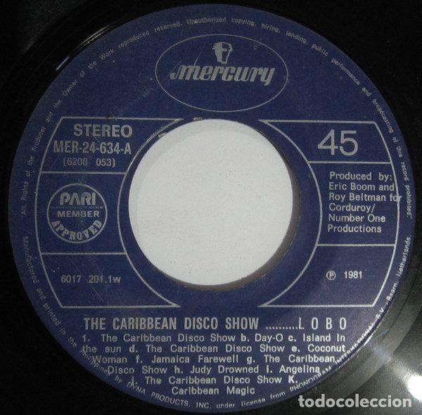 Discos de vinil: Lobo &ndash; Caribbean Disco Show (Vinyl, Mercury MER-24-634)