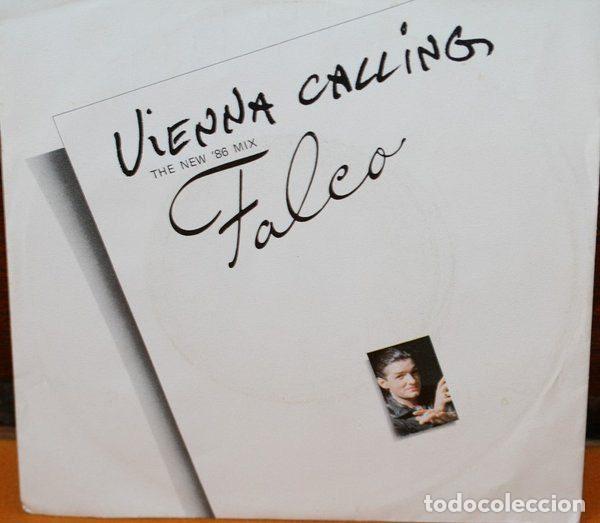 Discos de vinilo: Falco &ndash; Vienna Calling (The New '86 Mix) (Vinyl, A&M Records 390 108-7)