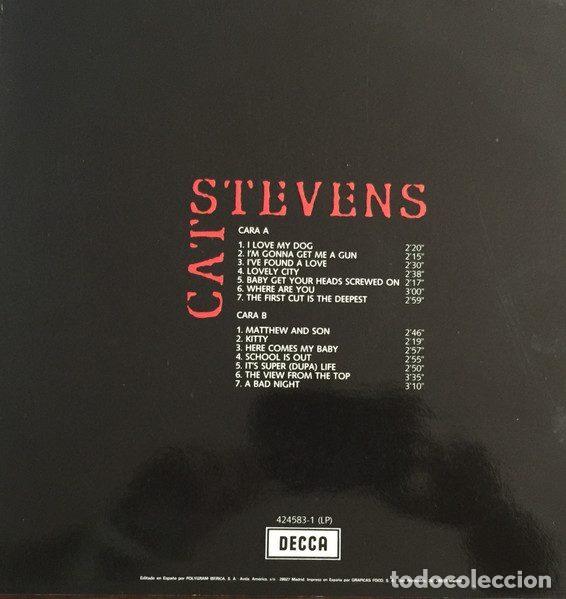 Discos de vinilo: Cat Stevens &ndash; Cat Stevens (Vinyl, Decca 424583-1) - Foto 2
