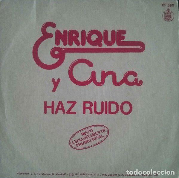 Discos de vinil: Enrique y Ana &ndash; Haz Ruido (Vinyl, Hispavox CP-399)