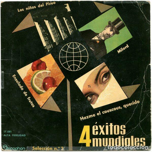 Disques de vinyle: The Jungle Boys / Ali Katian Y Su Orquesta &ndash; 4 &Eacute;xitos Mundiales - Selecci&oacute;n n.&ordm; 3 (Vinyl,...