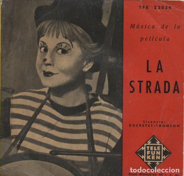 Disques de vinyle: Jo Moutet Y Su Gran Orquesta &ndash; M&uacute;sica De La Pel&iacute;cula &rdquo;La Strada&rdquo; (Vinyl, Telefunken TFK 22039)