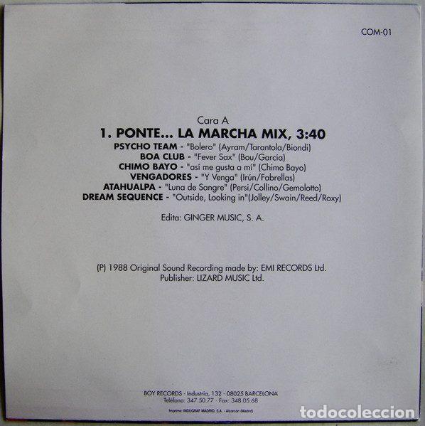 Discos de vinilo: Various &ndash; Ponte...La Marcha (Vinyl, Boy Records COM-01) - Foto 2