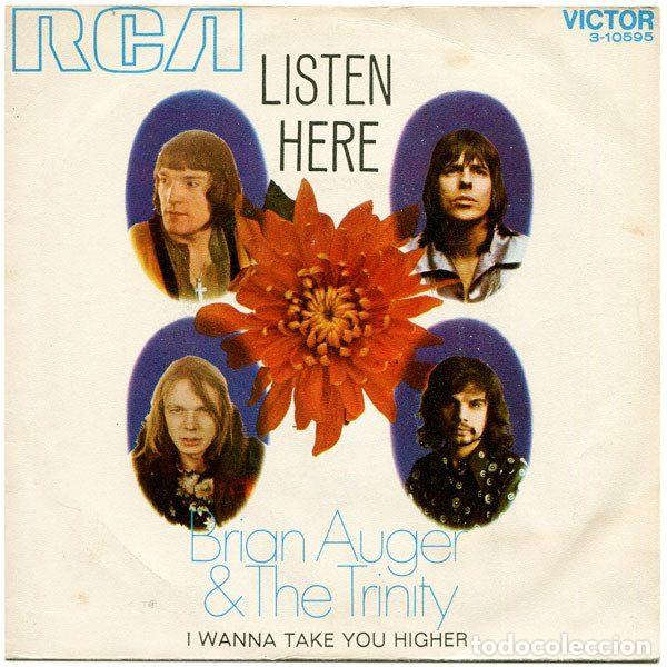 Disques de vinyle: Brian Auger & The Trinity &ndash; Listen Here (Vinyl, RCA Victor 3-10595)