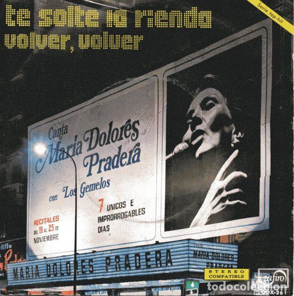 Discos de vinil: Maria Dolores Pradera &ndash; Canta Maria Dolores Pradera Con Los Gemelos (Vinyl, Zafiro OOX-261)