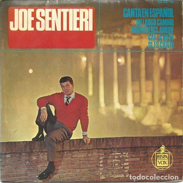 Disques de vinyle: Joe Sentieri &ndash; Canta En Espa&ntilde;ol (Vinyl, Hispavox HX 007-55)