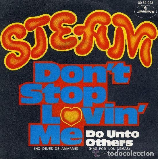 Vinyl records: Steam &ndash; Don't Stop Lovin' Me = No Dejes De Amarme (Vinyl, Mercury 60 52 043)
