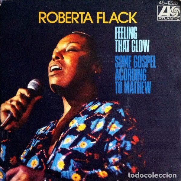 Vinyl records: Roberta Flack &ndash; Feeling That Glow / Some Gospel Acording To Mathew (Vinyl, Atlantic 45-1226)