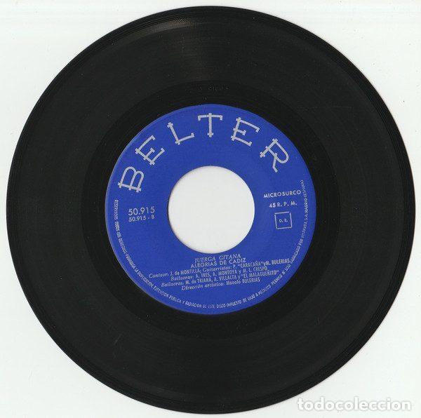 Discos de vinilo: Various &ndash; Juerga Gitana (Vinyl, Belter 50.915) - Foto 4