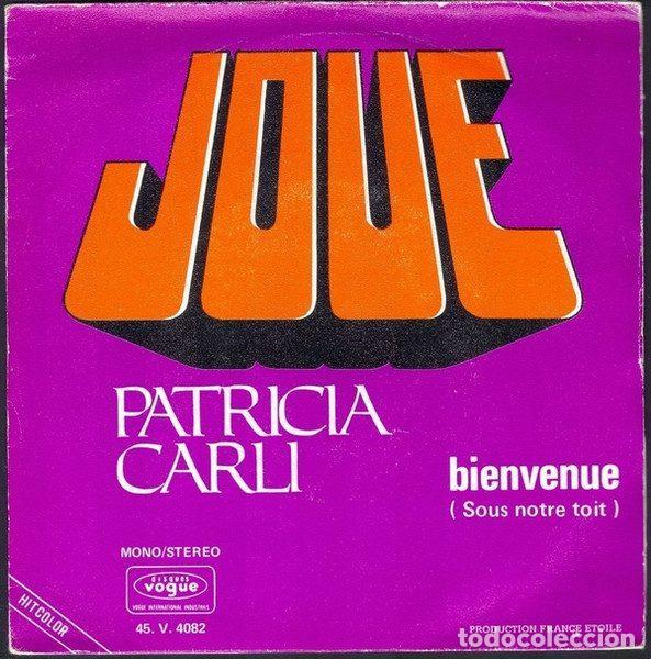 Disques de vinyle: Patricia Carli &ndash; Joue (Vinyl, Disques Vogue 45 V. 4082)