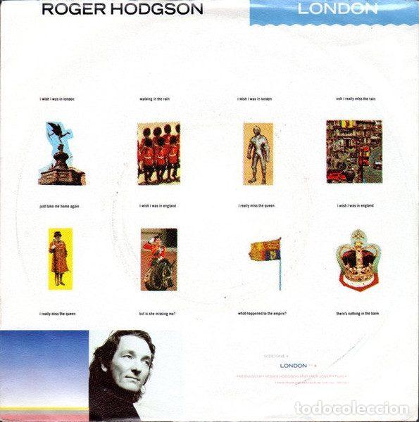 Discos de vinil: Roger Hodgson &ndash; London / In Jeopardy (Vinyl, A&M Records 390256-7)