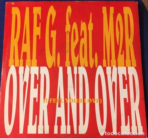 Disques de vinyle: Raf G. Feat. M2R &ndash; Over & Over (I Feel Your Love) (Vinyl, Dig It International DMX 10119)