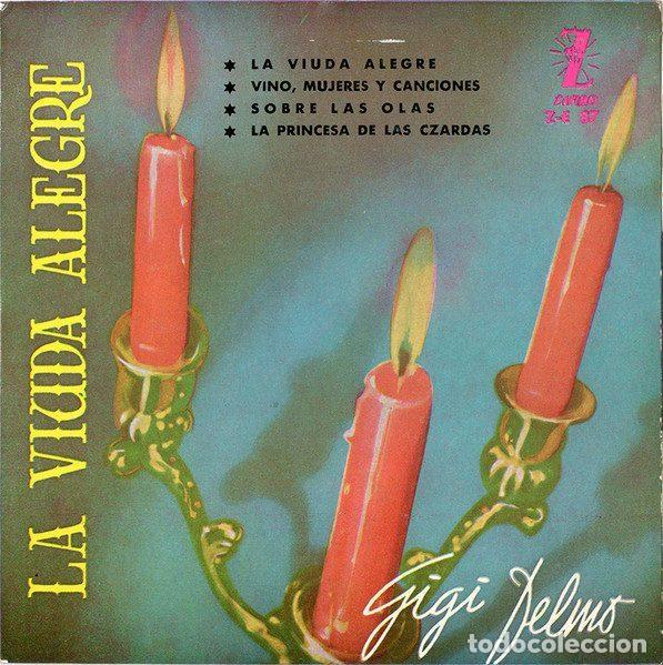 Disques de vinyle: Gigi Delmo &ndash; La Viuda Alegre (Vinyl, Zafiro Z-E 87)