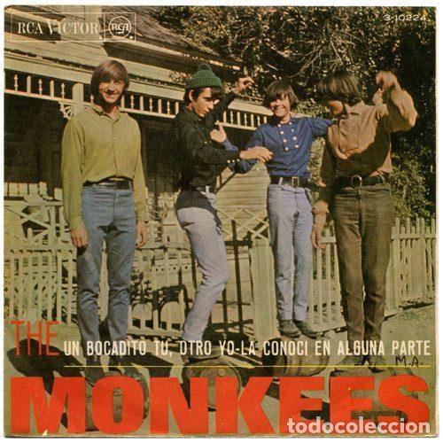 Vinyl-Schallplatten: The Monkees &ndash; Un Bocadito Tu, Otro Yo / La Conoc&iacute; En Alguna Parte (Vinyl, RCA Victor 3-10224)