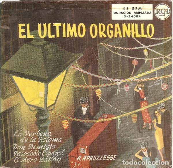 Disques de vinyle: A. Apruzzesse &ndash; El Ultimo Organillo (Vinyl, RCA 3-24004)
