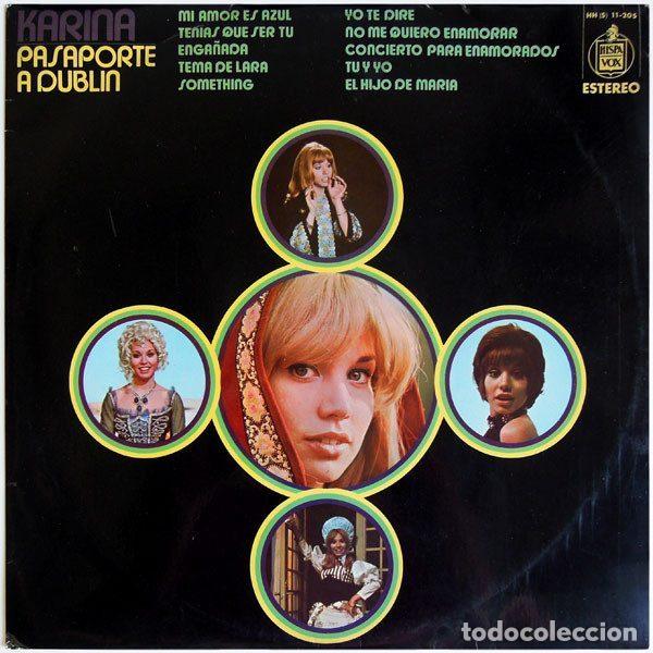 Disques de vinyle: Karina &ndash; Pasaporte A Dublin (Vinyl, Hispavox HH (S) 11-205)
