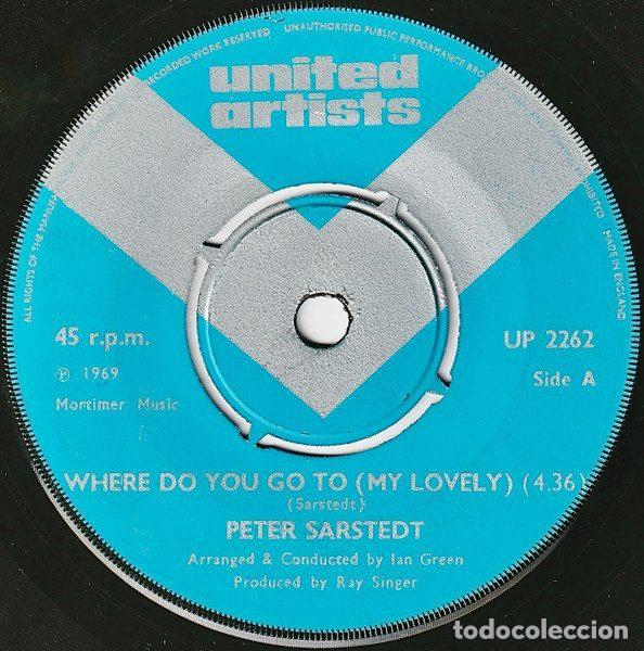 Discos de vinilo: Peter Sarstedt &ndash; Where Do You Go To (My Lovely) (Vinyl, United Artists Records UP 2262)