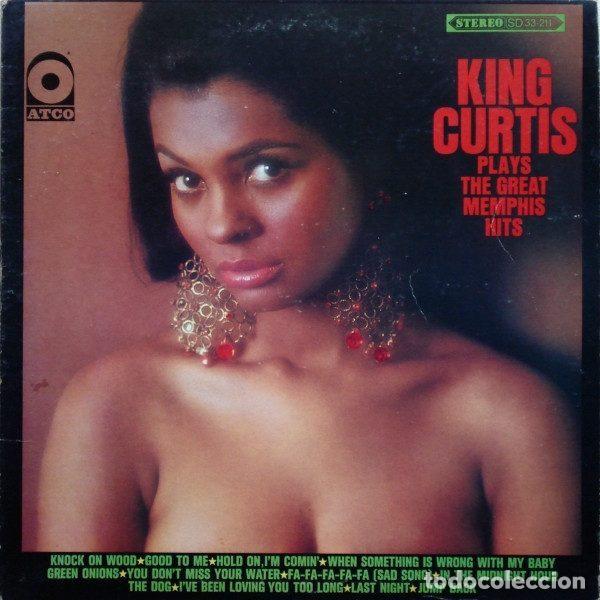 Disques de vinyle: King Curtis &ndash; Plays The Great Memphis Hits (Vinyl, ATCO Records SD 33-211)