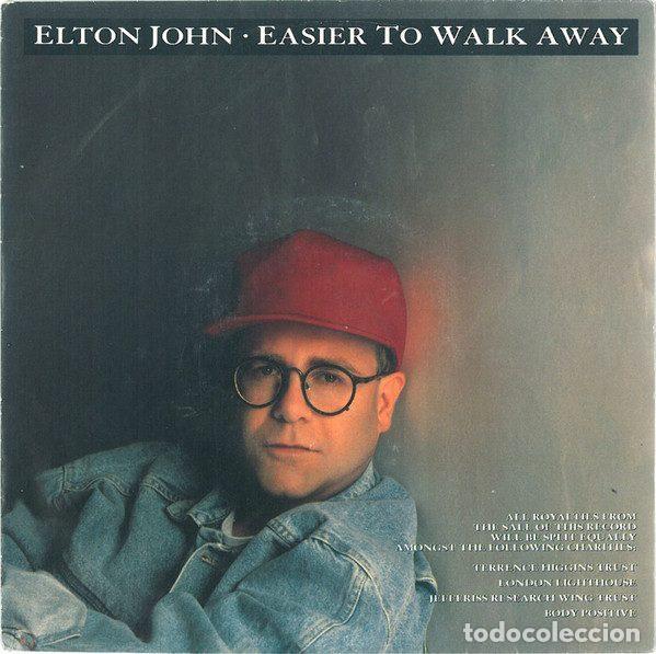 Vinyl records: Elton John &ndash; Easier To Walk Away (Vinyl, The Rocket Record Company 878 684-7)