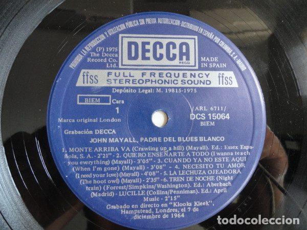 Discos de vinilo: John Mayall &ndash; Down The Line (Vinyl, Decca DCS 15064/5) - Foto 3
