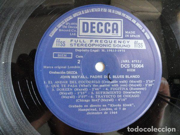 Discos de vinilo: John Mayall &ndash; Down The Line (Vinyl, Decca DCS 15064/5) - Foto 4