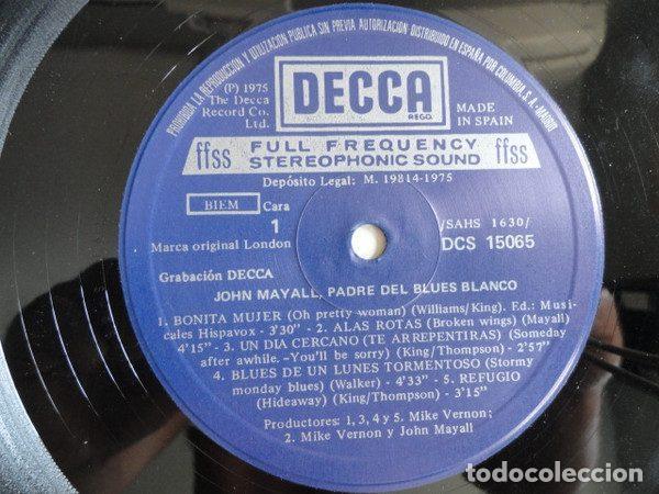 Discos de vinilo: John Mayall &ndash; Down The Line (Vinyl, Decca DCS 15064/5) - Foto 5